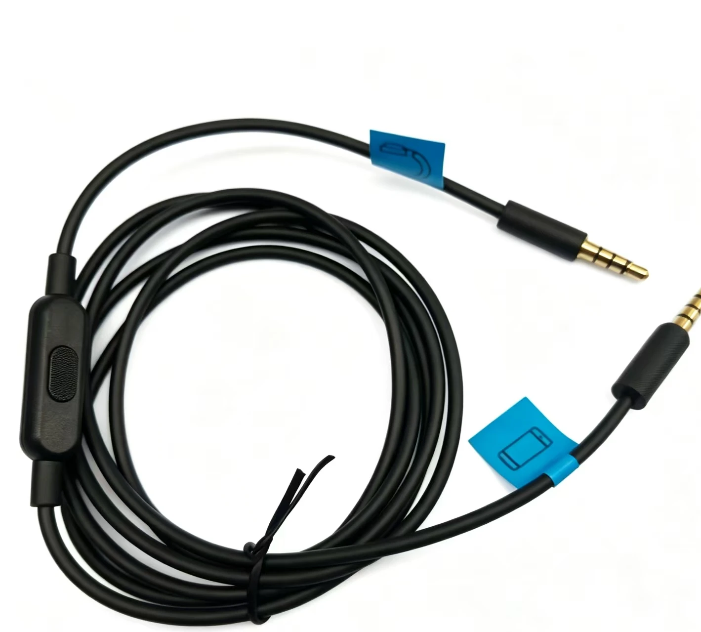 3.5mm TRRS Audio Cable with mic for Razer Kraken, BlackShark V2 X, SteelSeries Arctis 1,  ATH-GL3 Logitech G433, G233, G Pro x