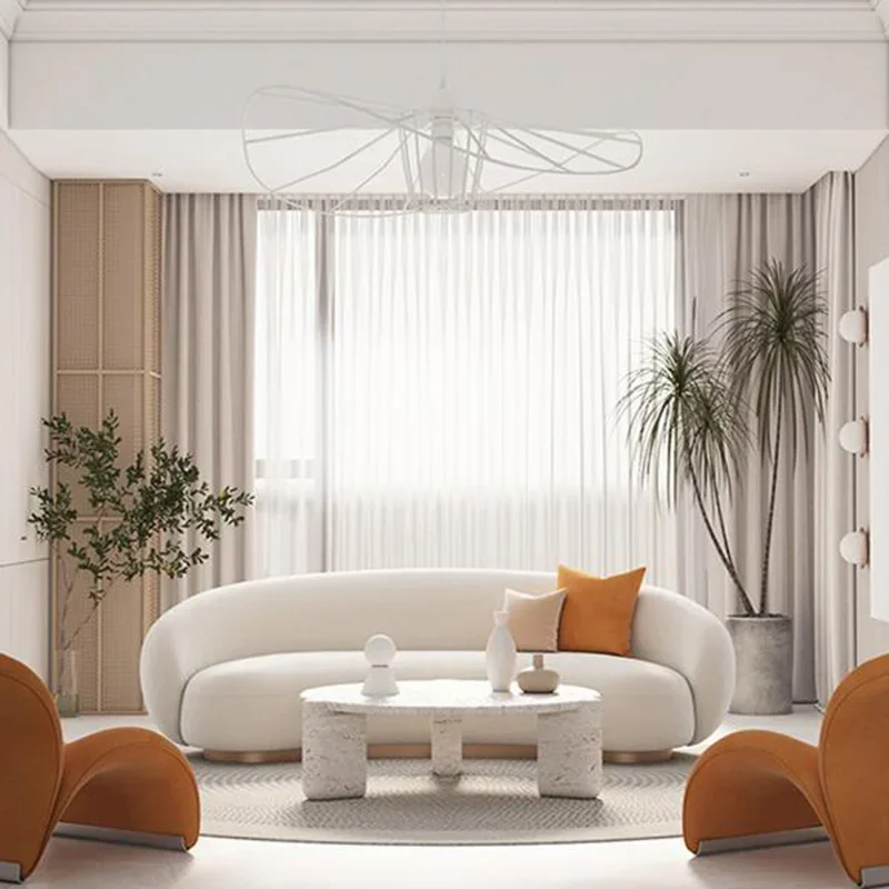 Nordic Luxury Living Room Chairs Simple Modern Vintage Ergonomic Living Room Chairs Vanity Designer Silla Nordica Furniture image 2