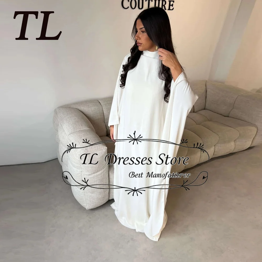 

TL Modest Muslim Wedding Dresses 2026 High Neck Bride Dress Women Long Sleeves White Bride Bridal Gowns Customized