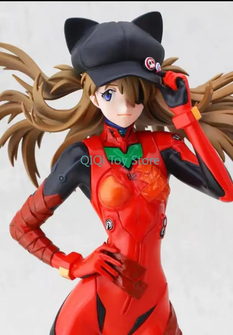 

Genuine Bandai First Reward EVA Warrior A Reward Asuka Cat Ear Hat Handicraft SSWW