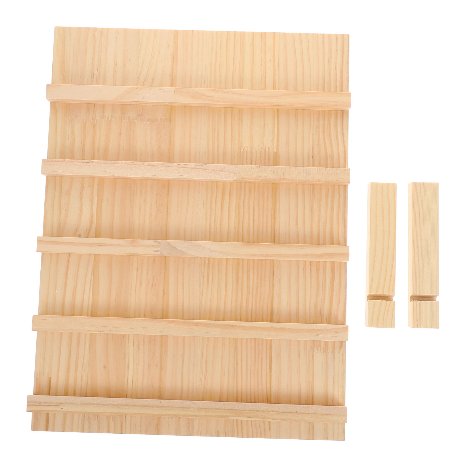 

Multi-layer Jewelry Display Stand Beige 5 Layers Space Saving Earring Holder Clear Visibility Practical Material Versatile Use