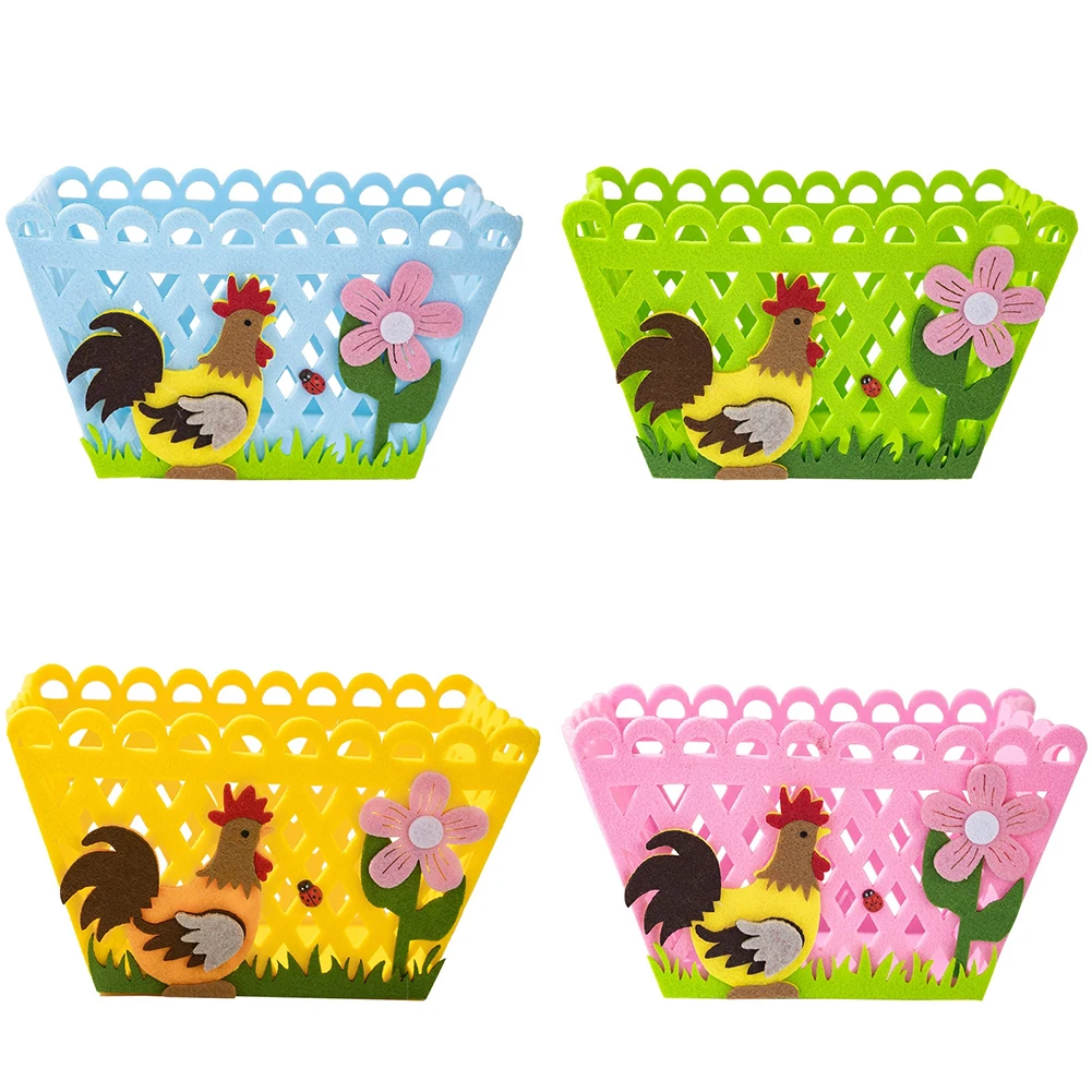 Adorable Easter Decoration Box Souvenir Chocolate Candy Box Easy To Assemble Design Environmentally Conscious Material