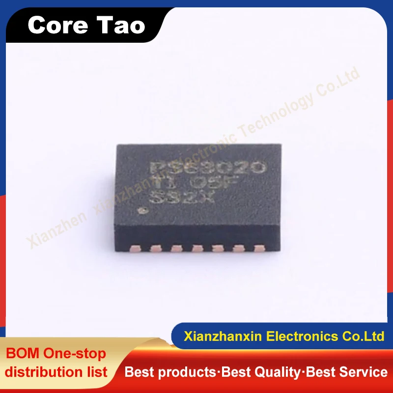 5pcs/lot TPS63020DSJR TPS63020 PS63020 VSON-14 Boost voltage regulator chip