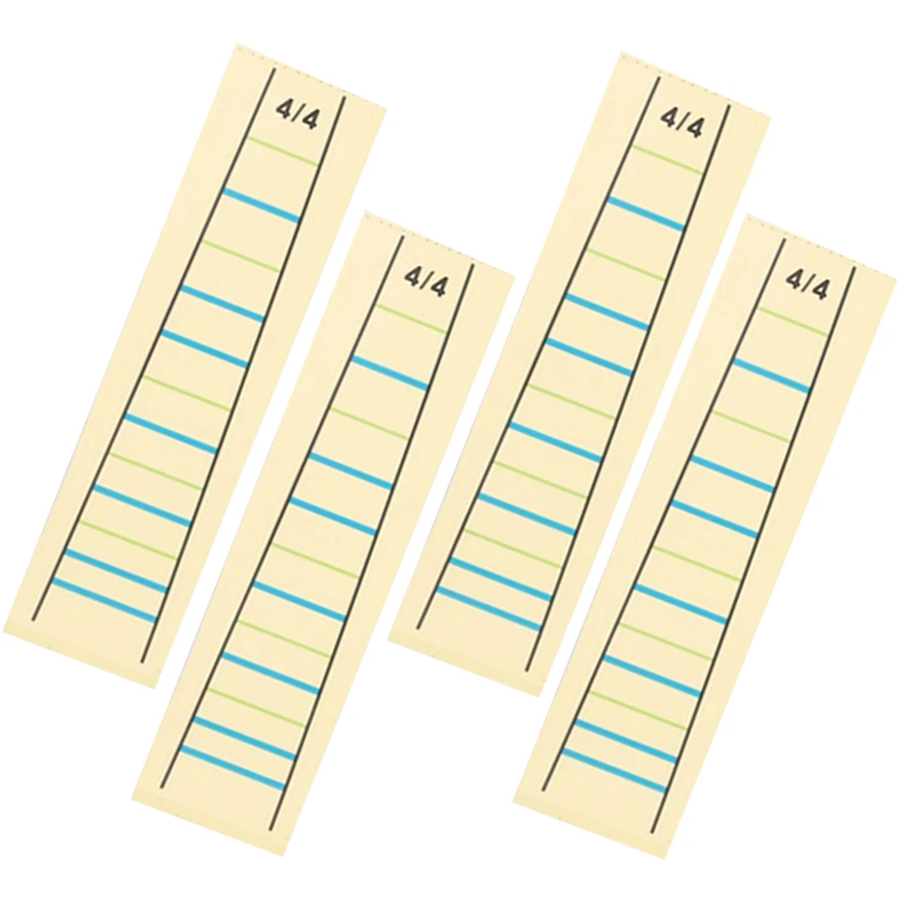 

4 Pcs Violin Fretboard Stickers Removable Finger Position Indicators for Beginners Professional Note Decals Accessories