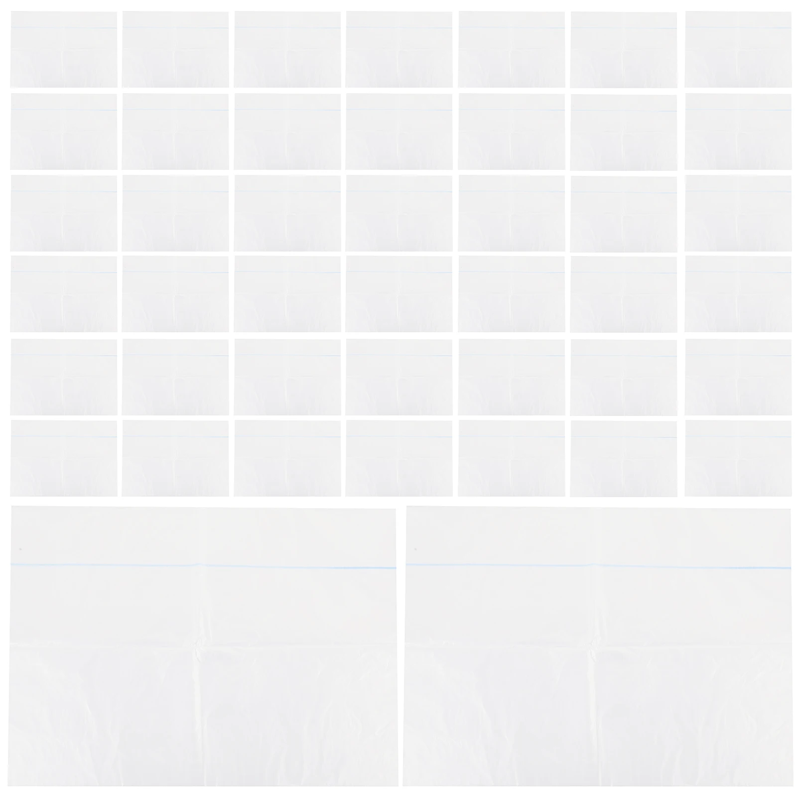 

50Pcs Disposable Rabbit Cage Liners Tray Film for Pet Small Animal Cage Bottom Liner Reusable Leak Proof Pads