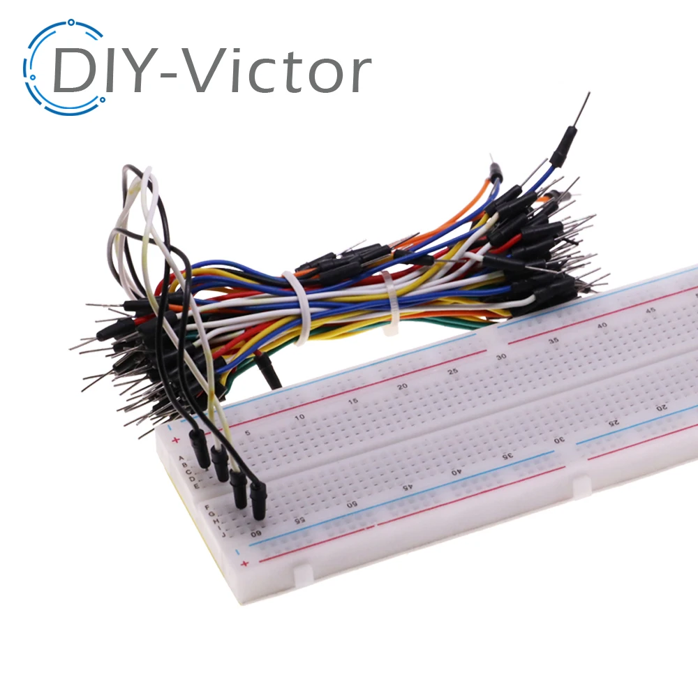 65pcs,New Solderless Flexible Breadboard Jumper Cable Wires for Arduino for breadboard