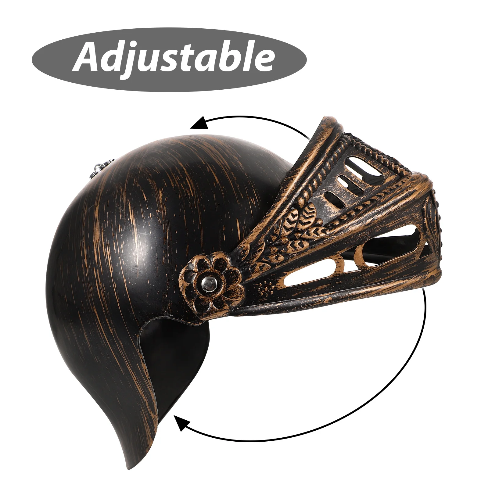 Disfraz romano de soldado para niños, tocado de Cosplay vikingo, sombrero de fiesta ligero, accesorio decorativo para niños