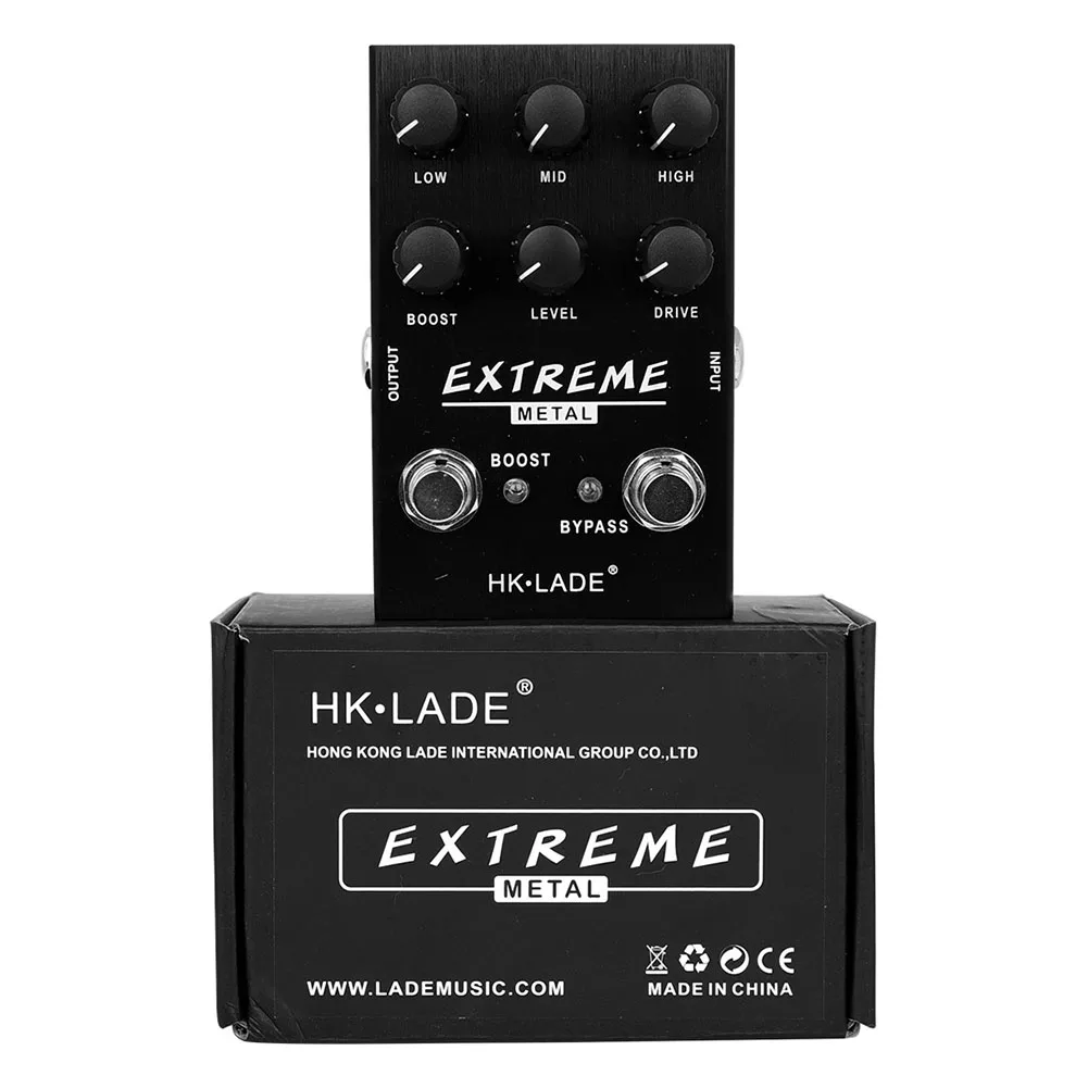 

1 Pcs Irin LADE Electric Guitar Effects Pedal Metal Distortion Pedal Gain Overdrive Effects Guitar Practical Supplies