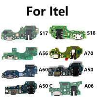 USB Charging Board Port Flex For Itel S17 S18 A56 A70 A60 A50 A50 C A06 Repalcement