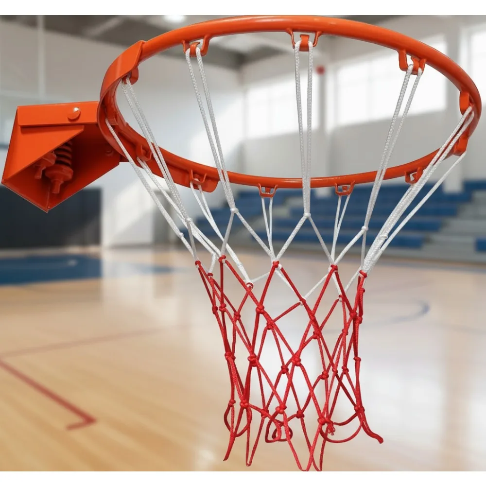 

Сверхмощный сменный баскетбольный обод для улицы — всепогодный стальной обруч с несучими пружинами для установки в дворе