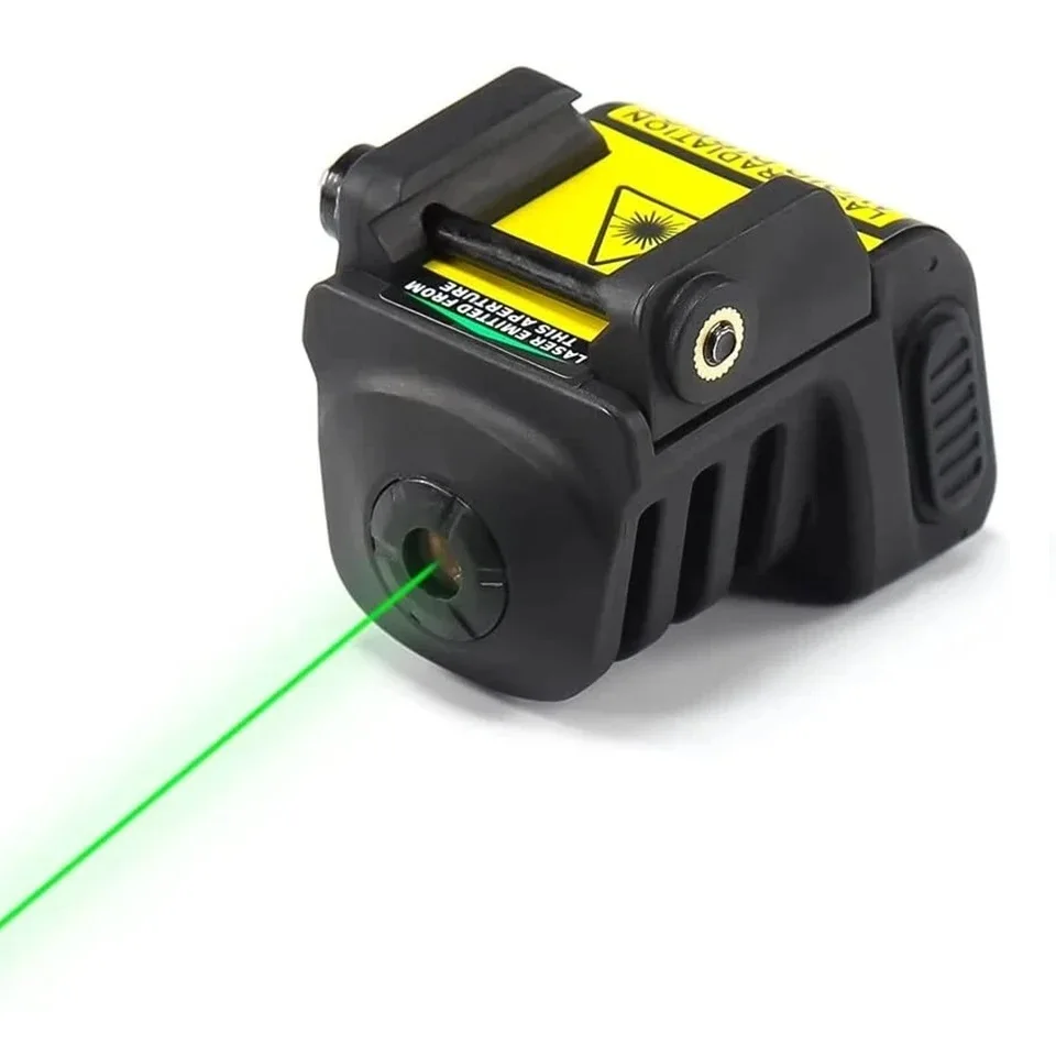 Tactical Flashlight 5mw Red Green Blue Laser Beam Rechargeable Compact Pistol Weaponlight for Picatinny Rail-Richfire