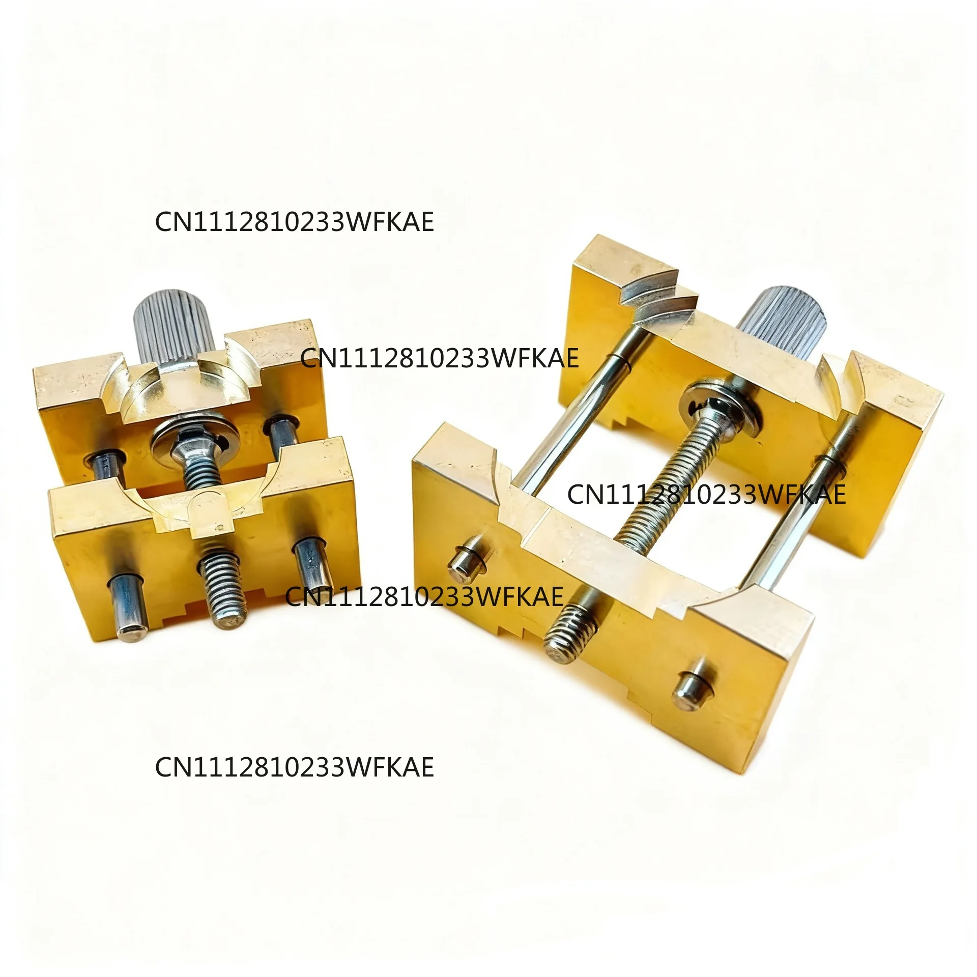 Repair mechanical watch movement assembly fixed base watch assembly copper movement base