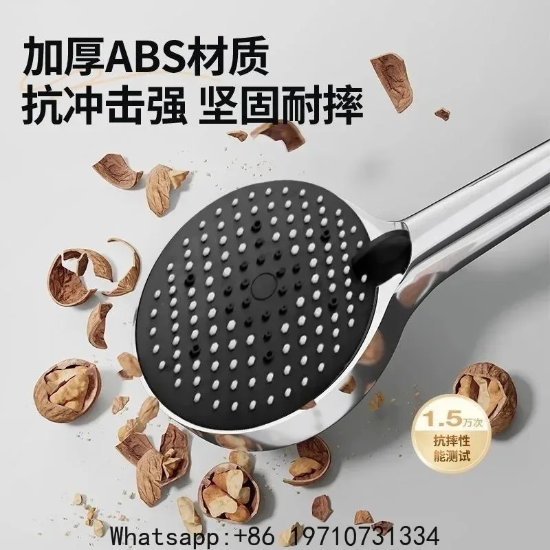 Cabezal de Ducha de Panel Grande Superpresurizado, Gran Caudal de Agua, Calentador de Agua, Juego de Cabezal de Ducha Lotus Pod