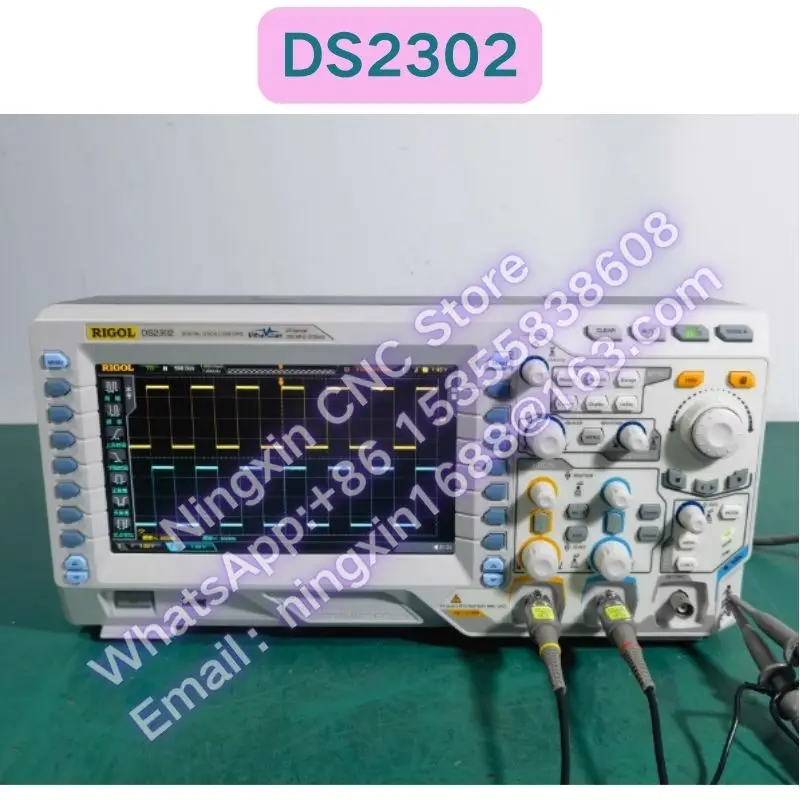 

Second-hand DS2302 Digital Oscilloscope 2 Channel 300MHz 2GSa/s Functional test OK Fast delivery