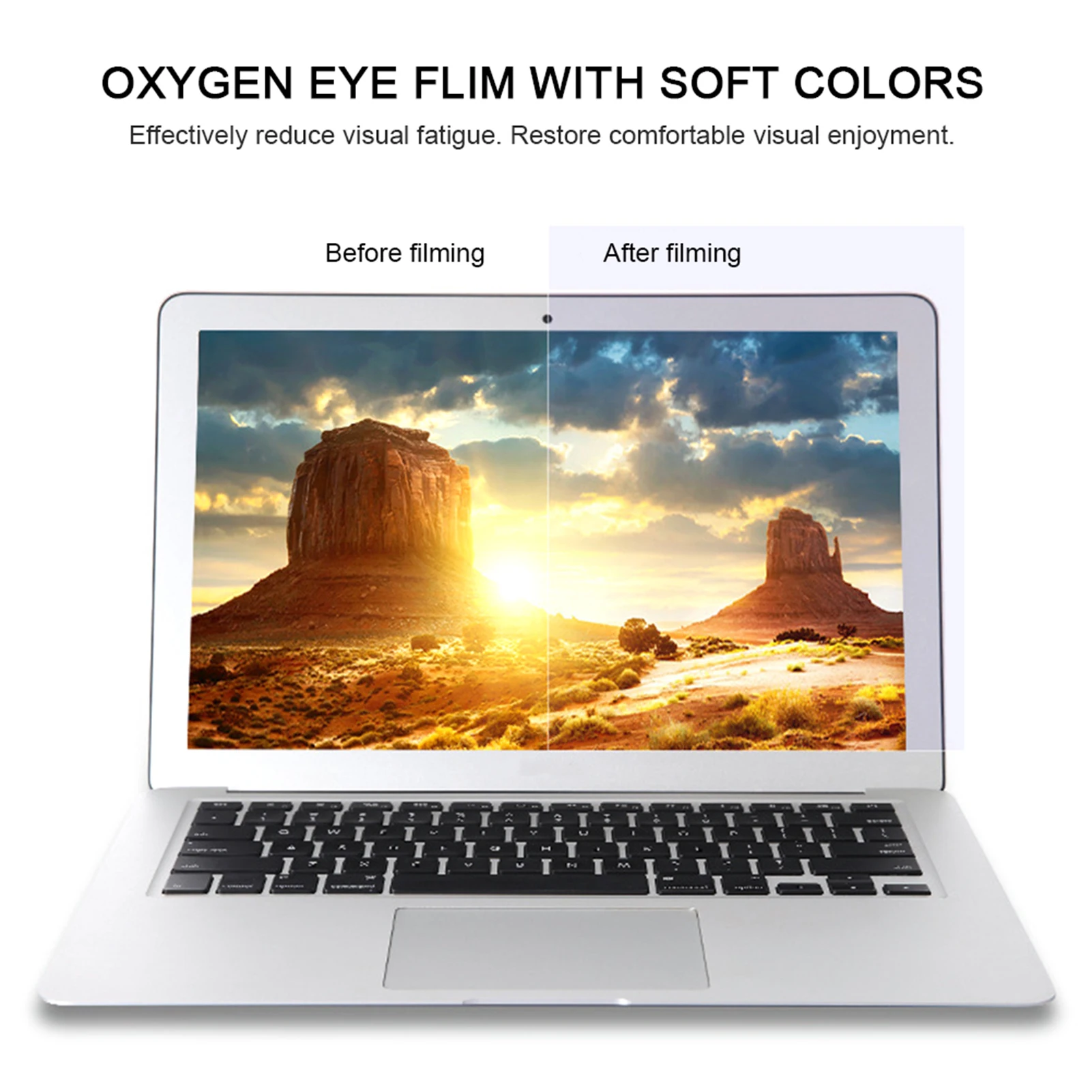 

Anti-Blue Light Film Anti‑Blue Light Film Laptop Accessory Lightweight Eye Magnetic for OS X 15‑Inch Monitor Film