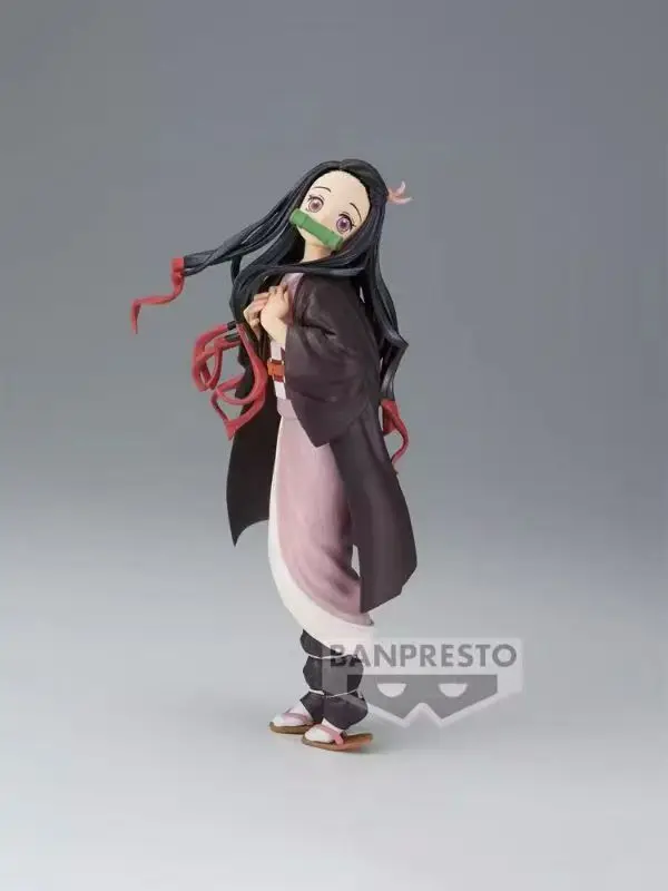 In Voorraad Originele Bandai Banpresto Demon Slayer Glitter Glamours Nezuko Anime Actiefiguren Model Speelgoed desktop Ornament Geschenken