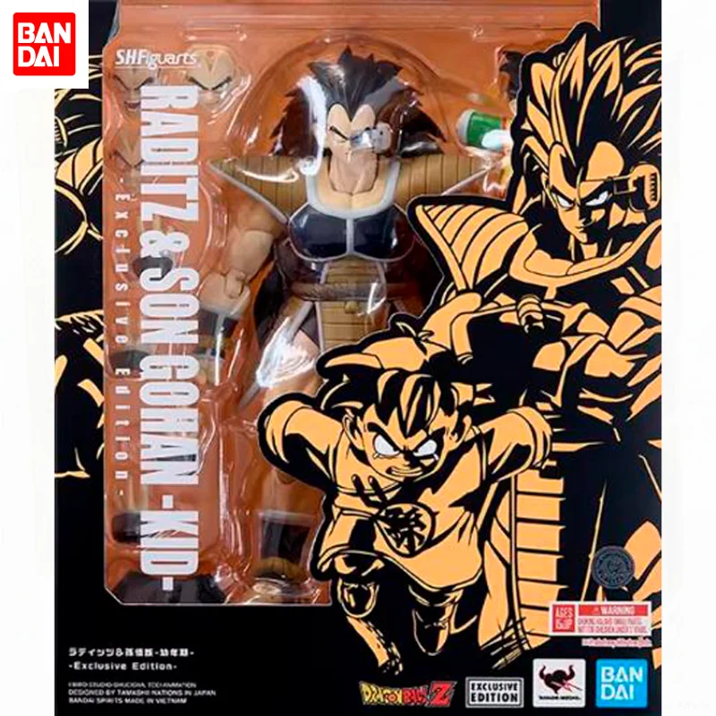 

Genuine Bandai SHF Dragon Ball Z Raditz (Childhood) SDCC Limited Edition Toy Figure, Gift, Collectible, in Stock