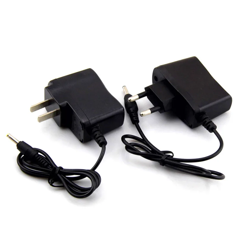 18650 Power Adapter AC DC 4.2V 500ma 3.5mm Home Wall EU US Plug Rechargeable Battery Travel Charger For Flashlight Flash Torch