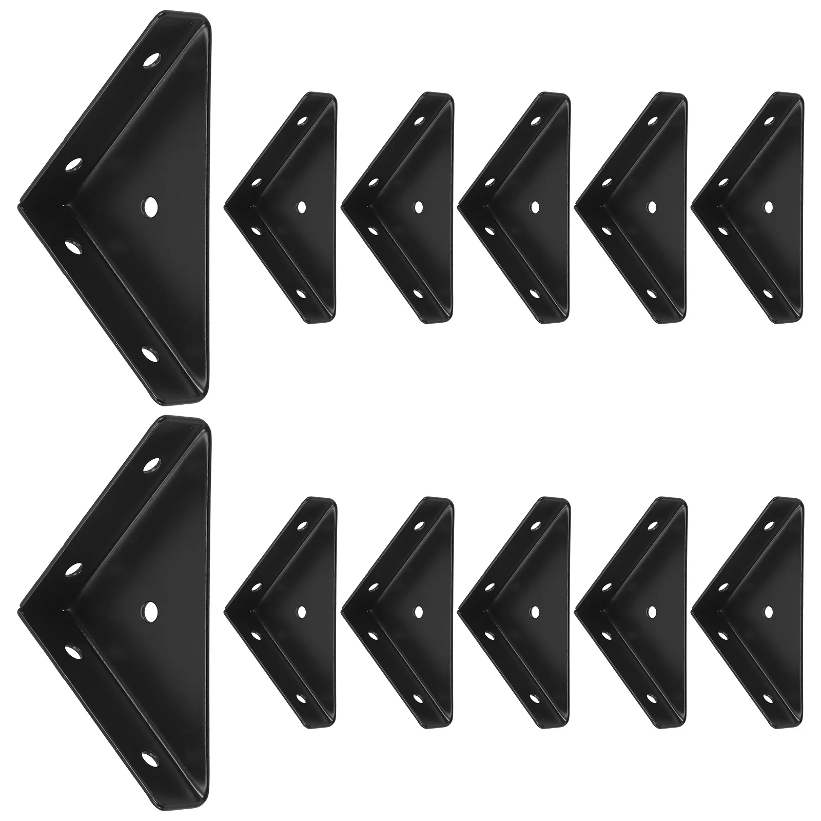 

1Set Corner Support Braces Metal Corner Code for Cabinets Furniture Shelves 90 Degree Brackets Cabinet Brackets Support