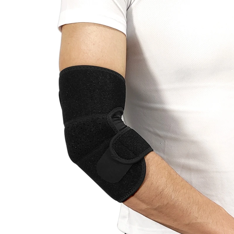 1PCS Elbow Brace Reversible Support Wrap for Joint Arthritis Pain Relief Adjustable Cubital Tunnel Brace Arm Compression Sleeve