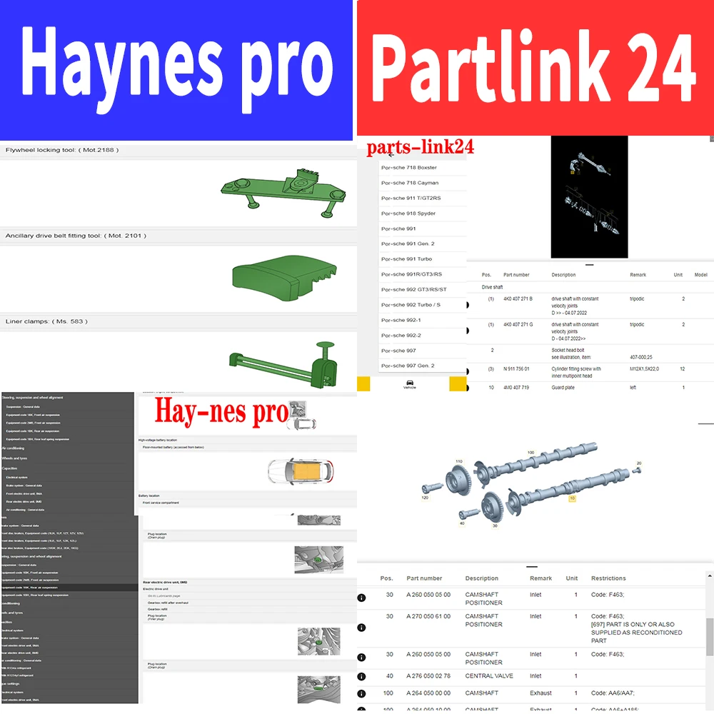 Online Account for Hay-nes pro Alldata  Workshop Repair Software Easy Install Work Stable Partslink24 ALL DATA