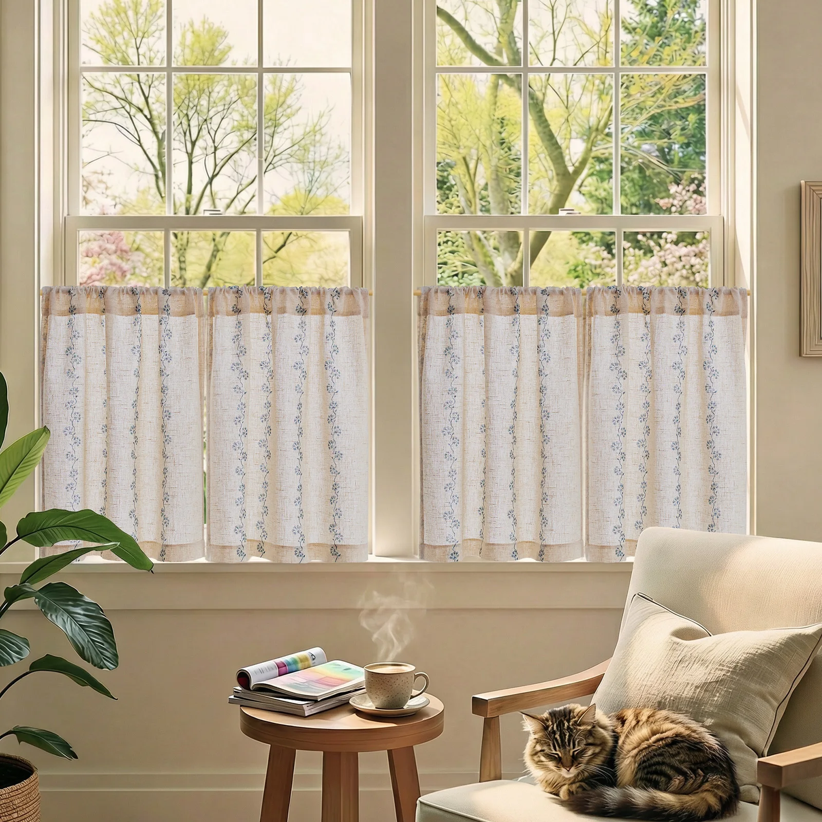 Jinchan Semi Sheer …