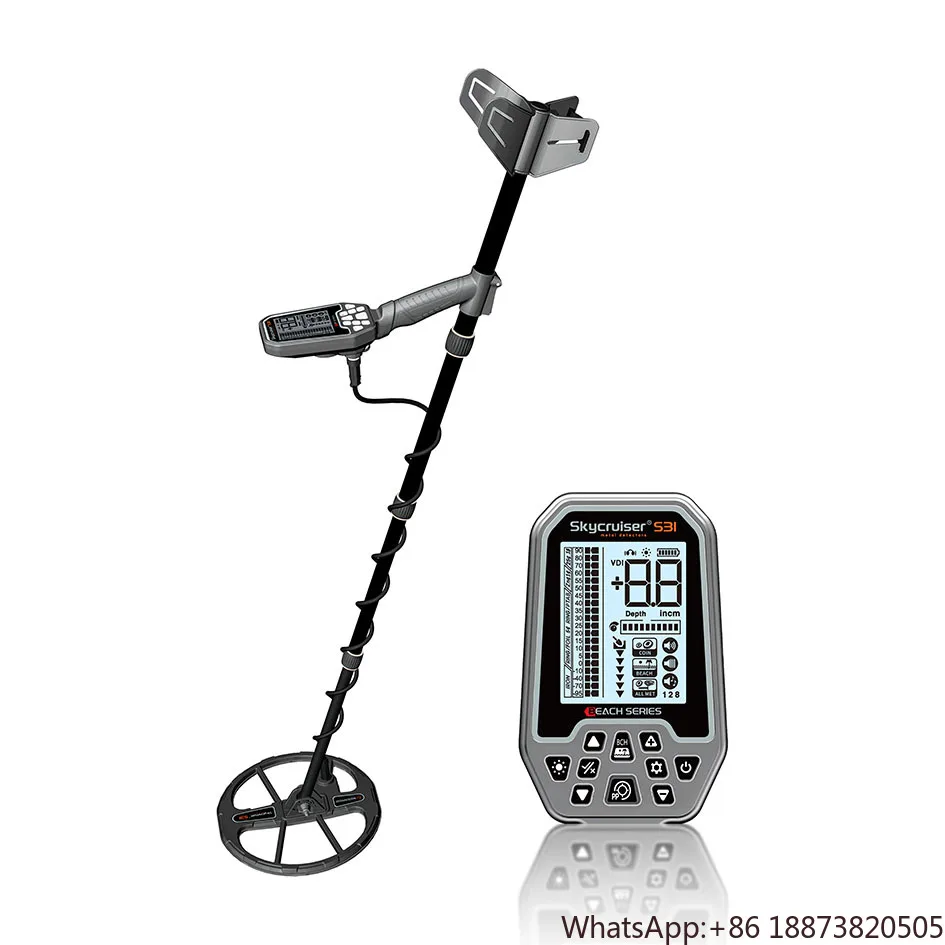 

New professional metal detector S31 waterproof underground gold detector for gold detector 3 meter depth