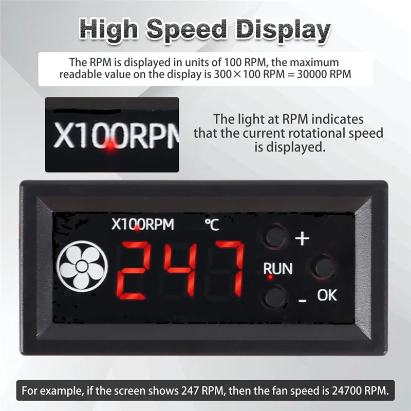 

PHILE-PWM 4-проводной модуль контроллера скорости вентилятора постоянного тока 12 В, датчик системы контроля температуры вентилятора для вентиляторов 3А в ПК