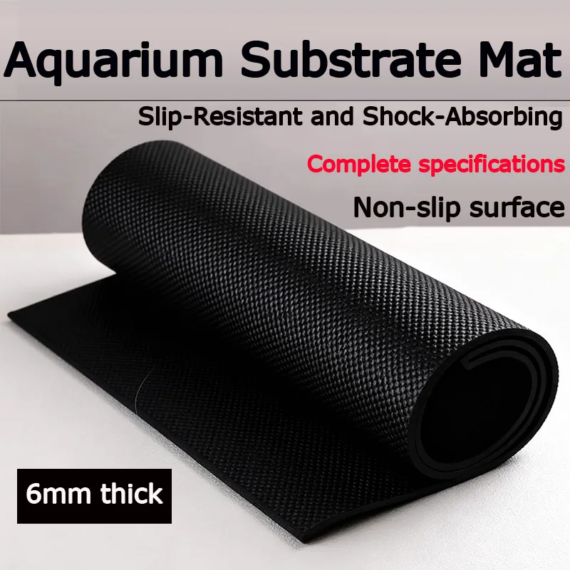 

Aquarium Bottom Mat – Special Non-Slip, Shock-Absorbing, Noise-Reducing, and Insulating Mat for Fish Tanks and Turtle Tanks, Ex