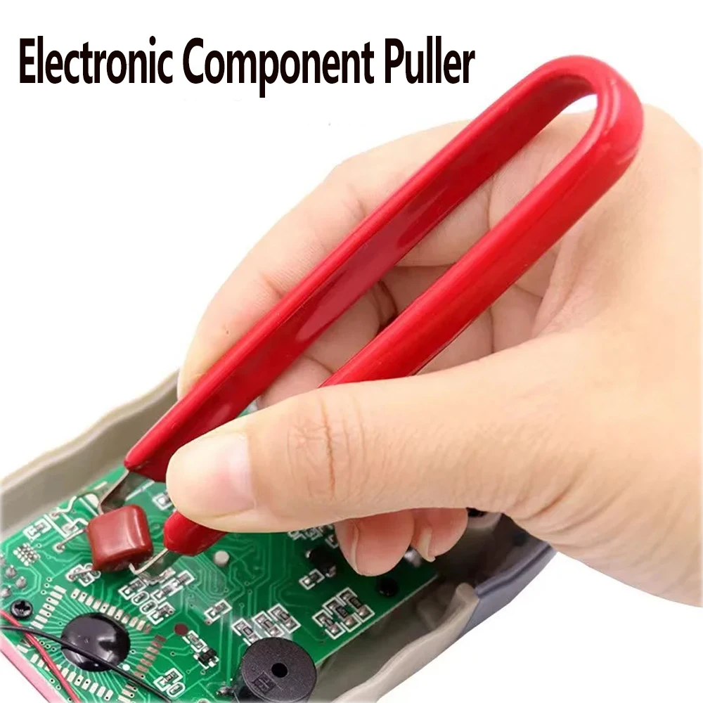2/4PCS Einfache U Typ Pinzette Puller IC Chip Extractor Elektronische Komponente Extractor Mechanische Tastatur Schalter Entferner werkzeug