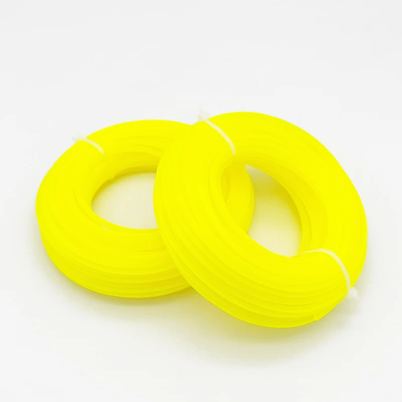 Gasoline Brushcutters Accessories Square Cutting Rope 2.7mm Trimmer Line for Brush Cutter Head