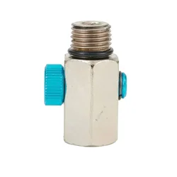 New Pneumatic Tool Speed Regulating Switch Pneumatic Tool Speed Switch 1/4 Air Valve Flow Regulato Air Adjustment Switch