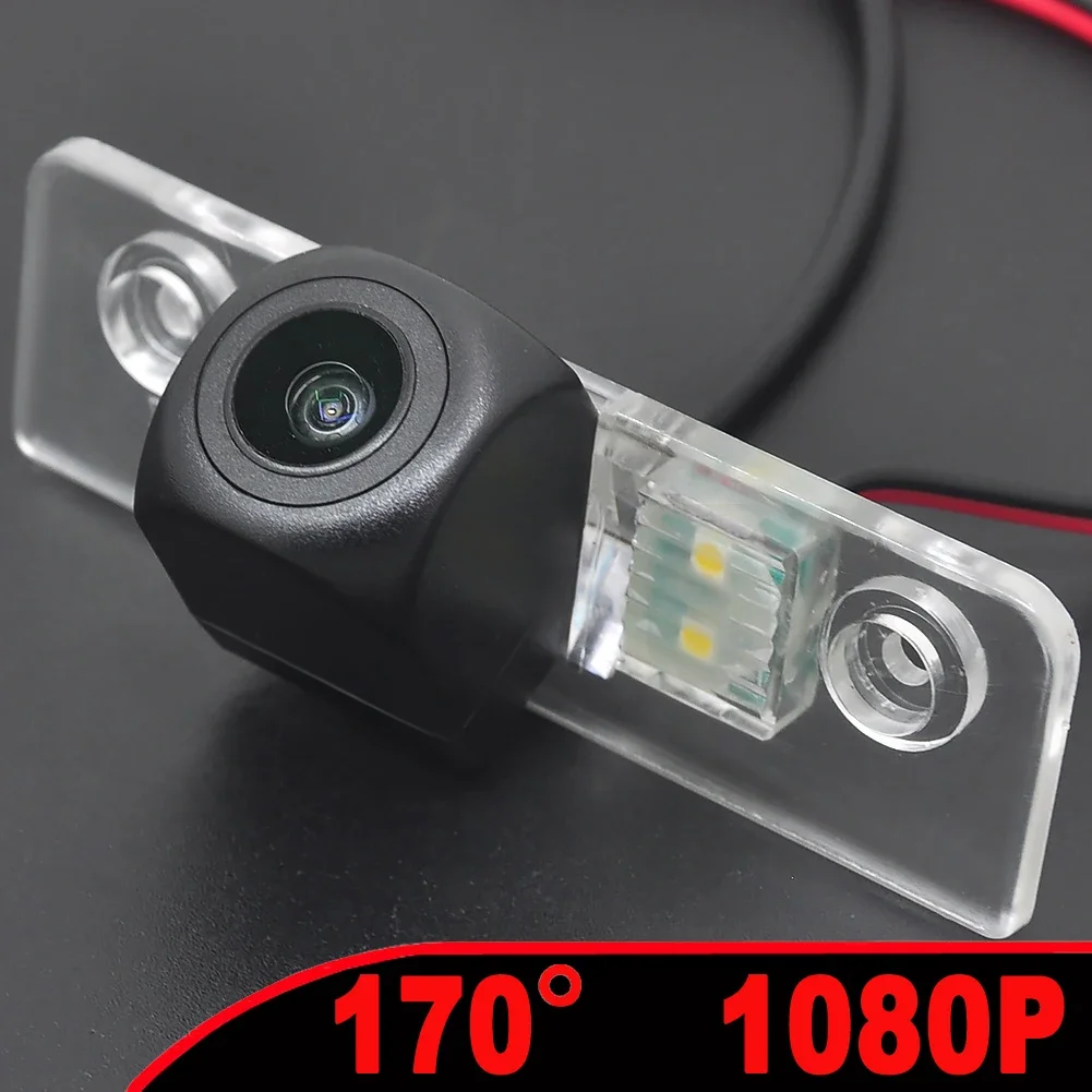 170° HD 1080P AHD Fisheye Vehicle Rear View Reverse Parking back up Camera for Skoda Octavia Tour Fabia Night waterproof Camera