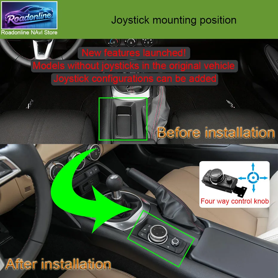 Android 15 Car Multimedia Player for FIAT 124 Spider 2016-2018