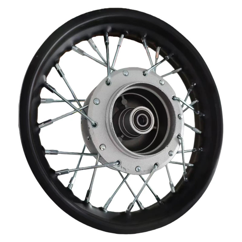 ملحقات جديدة للدراجات النارية على الطرق الوعرة مع عجلات 2.50-10 بوصة وحلقات فولاذية لفرامل الطبل الأمامية والخلفية #1