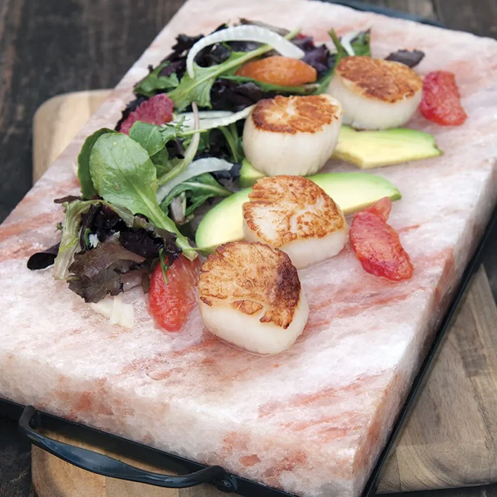 

Подставка для солевой плиты из нержавеющей стали, поднос для гриля, поддон для соли, инструмент для барбекю, сковорода для гриля, держатель для гриль-блоков