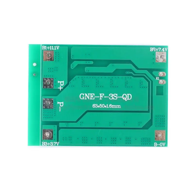 3 Strings 11.1V12.6V30A Current อินเวอร์เตอร์เริ่มต้นเจาะ Start Board Overcharge,Overdischarge,Short Circuit และ Overcurrent Protec