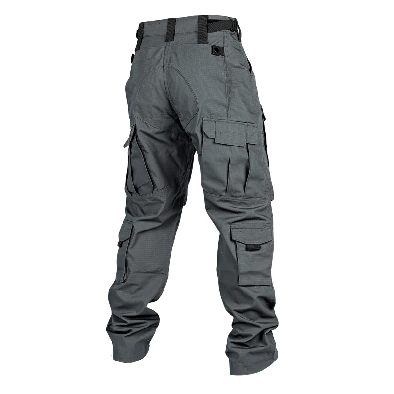 Hiking Tactical Pant Men Multi-pocket Wear Resistant Camping Trouser Outdoor Military Traning Climbing Treking Pants Spring Fall