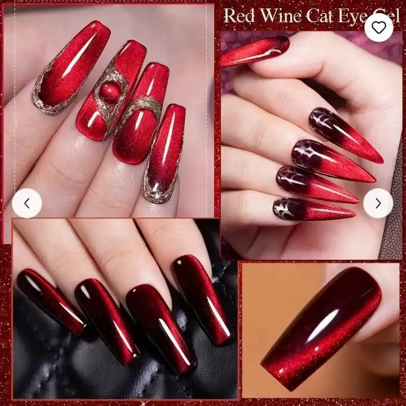 7.5 مللي النيكل الحرة القط العين هلام المجسم كريستال غرامة بريق دائم نقع الأشعة فوق البنفسجية/LED هلام البولندية الورنيش لتصميم مسمار الفن #3