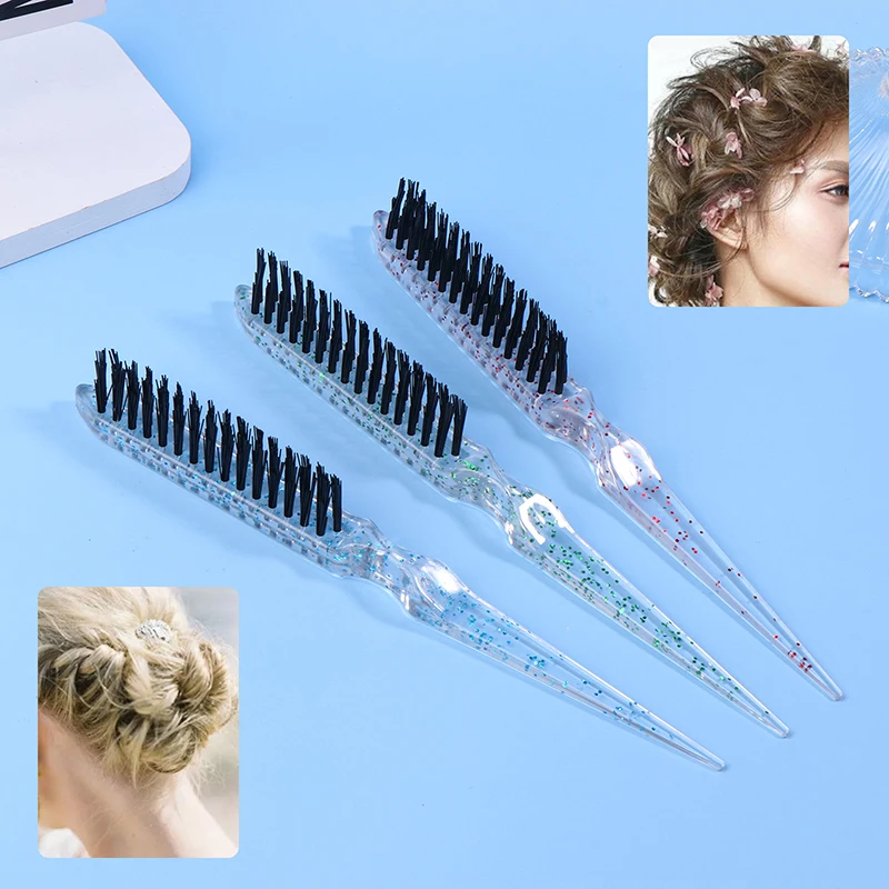 

Pointed-Tail Volumizing Hair Brush For Salon Teasing Comb Grooming Combs Hairstyles Beauty Styling Tool