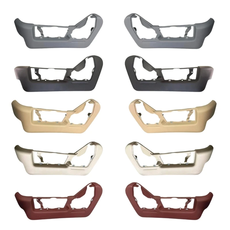 Power Trim Panel Cover 9L3Z1662187EA for F150 Seat-Side Surround Repair, Molded Interior Replacement with Textured ABS X37F