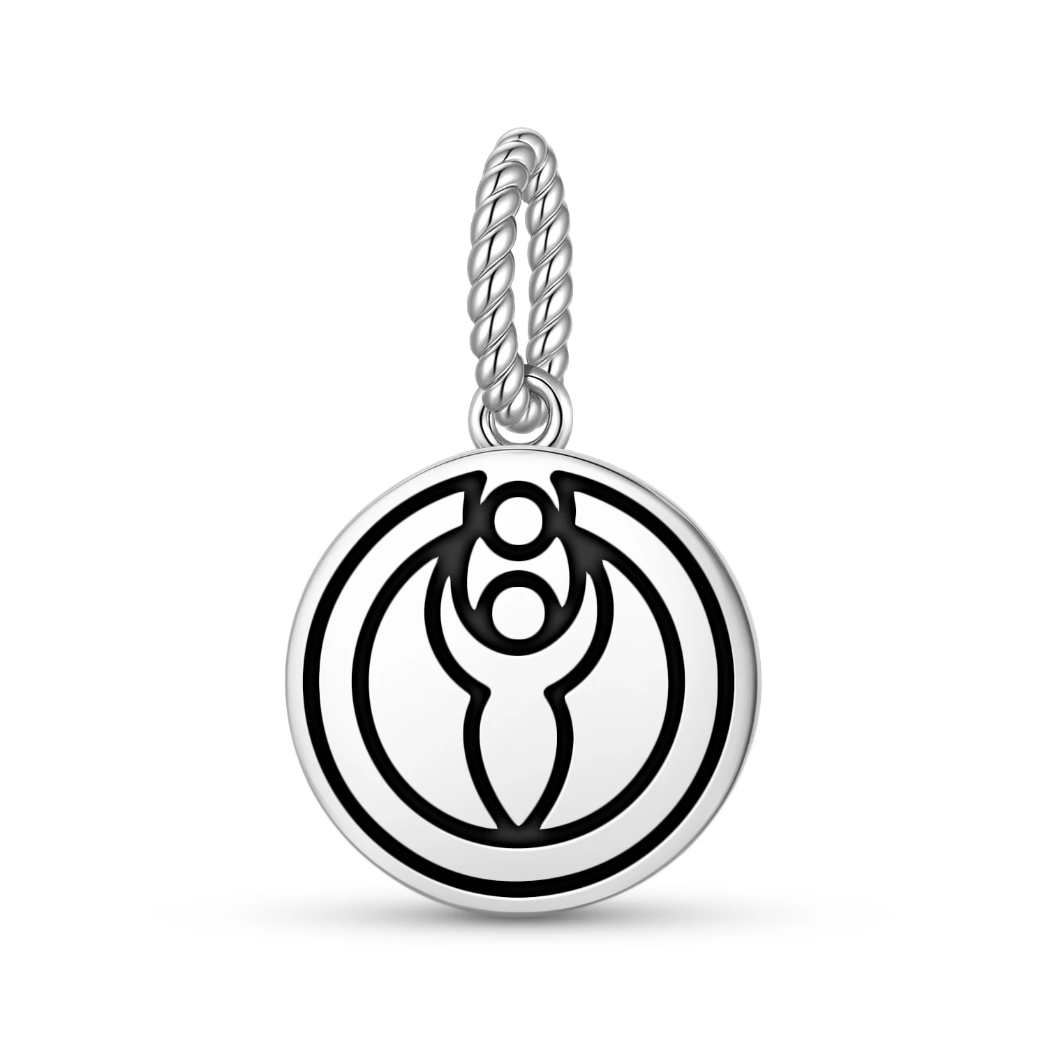 

Crop Circles Goddess Isis Pendant 925 Sterling Silver Symbol Charm Bead for Women Bracelet Necklace Jewelry Fashion