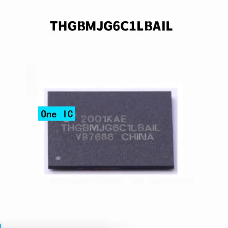 

5pcs 100% Original THGBMJG6C1LBAIL THGBMJG6C1 THGBMJG6C1L BGA153 Brand New Genuine Ic