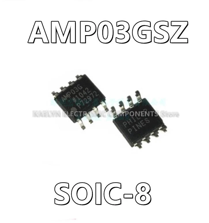 5Pcs/lot AMP03GSZ AMP03 Differential Amplifier 1 Circuit 8-SOIC