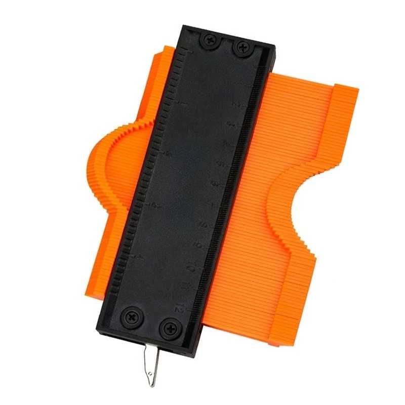 

Woodworking Lockable Contour Gauge Profile Gauge Shape Duplicator Irregular Curve Ruler Measuring Gauge For Shape Taking Work