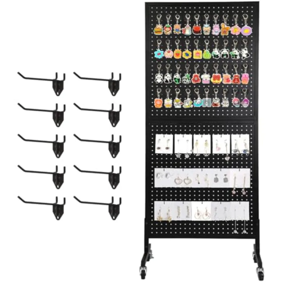 

Стоячий перфорированный дисплей 2 x 5 футов с Т-образным основанием. Подставка для перфорированной доски с колесами. Металлическая стойка для перфорированной доски. Стенд для художественных дисплеев.