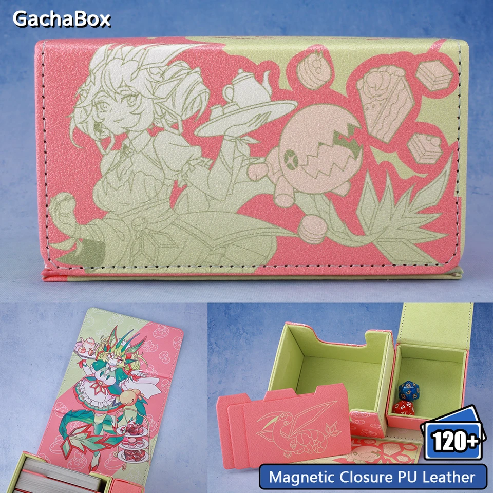 Parlor Dragonmaid Flygon Deck Box Dicewinder for YGO PTCG,Fits 100