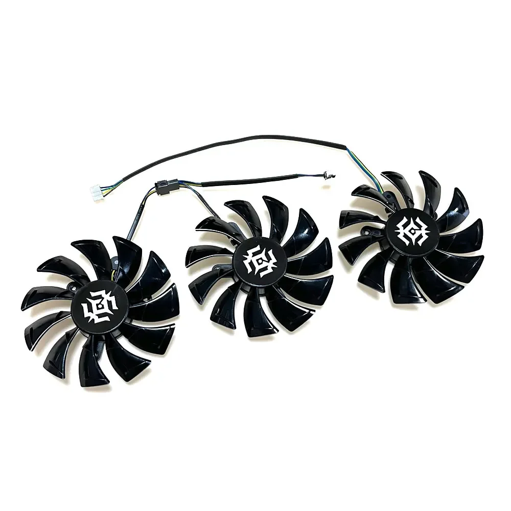 NEW 3FAN/SET RTX 3070、3080 X-GAMING OC FAN，For ZOTAC RTX 3060TI、3070、3070TI、3080、3080TI、3090 X-GAMING OC Card Video Cooling Fan