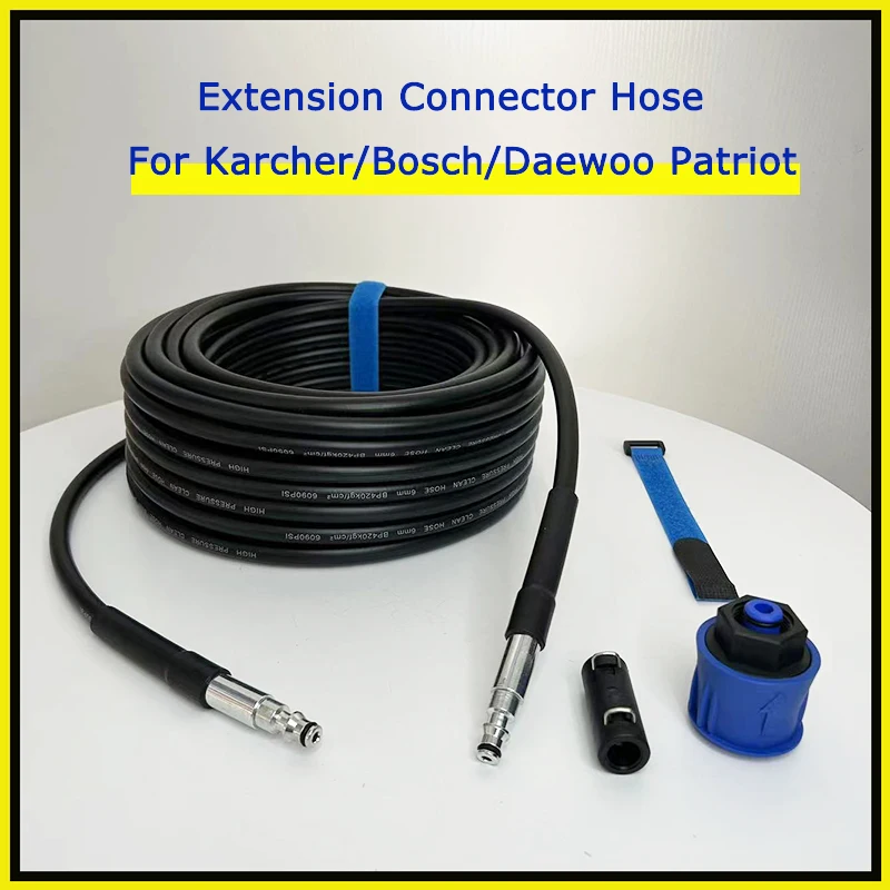 2~40m High Pressure Water Cleaning Hose Cord Pressure Washer Hose Extension connector Hose for Karcher Bosch Daewoo Patriot