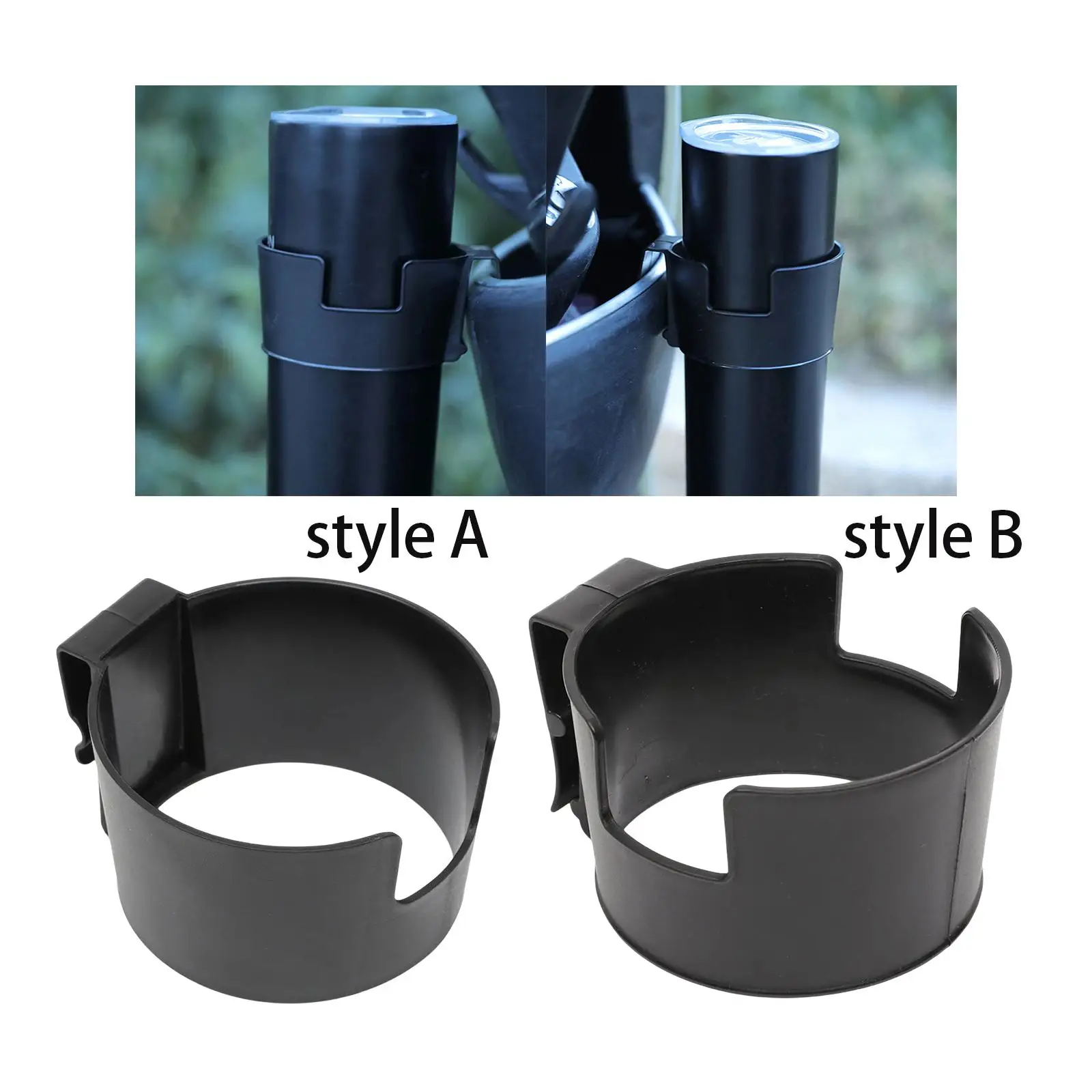 2xBike Handlebar Cup Holder, Motorcycle Water Cup Holder, Bottle Stand Drink